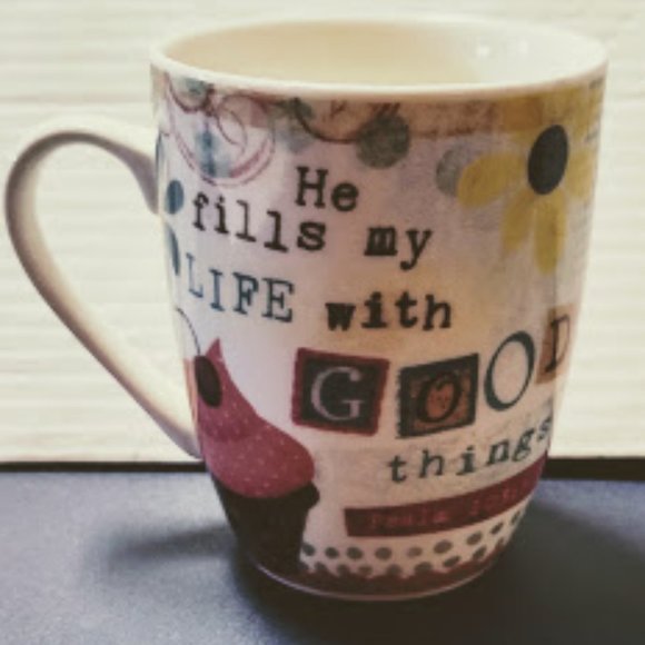 Christianbook Distributors Christian Inspirations "He Fills My Life..." Mug - Picture 2 of 3